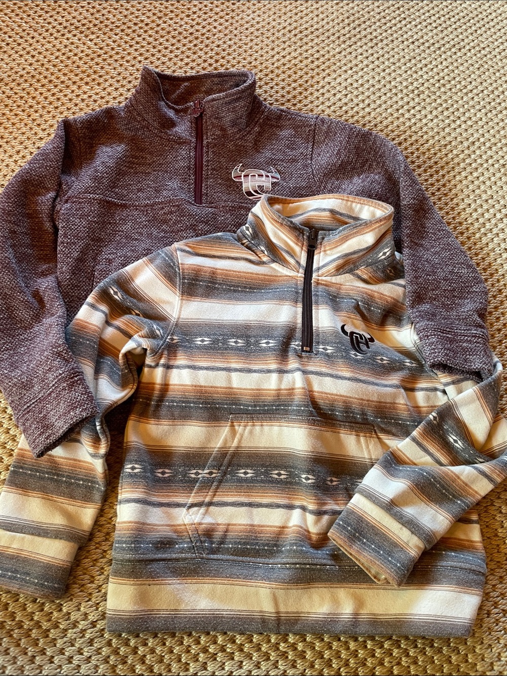 Boys’ Cowboy Hardware | Half-Zip Pullover Sweaters